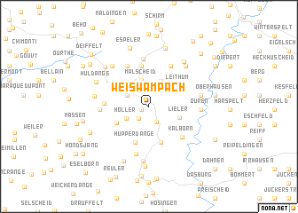 map of Weiswampach