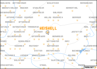 map of Weiswell