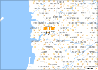 map of Wei-t\