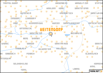 map of Weitendorf