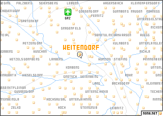 map of Weitendorf