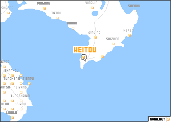 map of Weitou