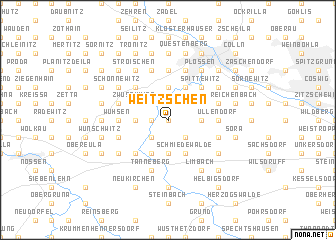 map of Weitzschen