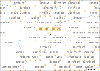 map of Weixelberg