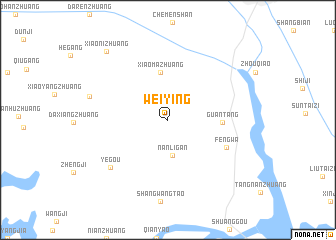 map of Weiying