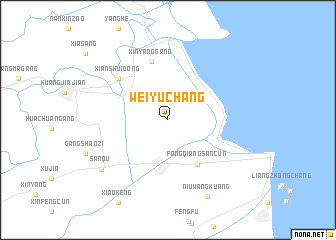 map of Weiyuchang