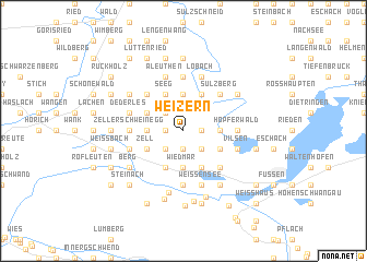 map of Weizern