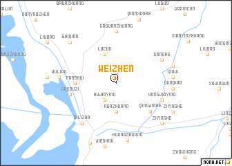 map of Weizhen