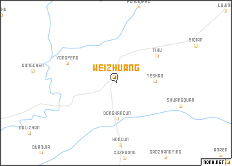 map of Weizhuang