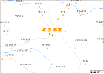 map of Weizhuang