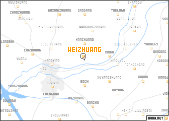 map of Weizhuang