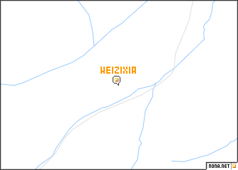 map of Weizixia