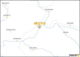 map of Weiziyu