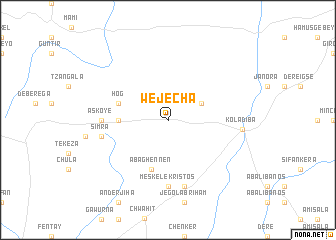 map of Wejecha