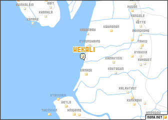 map of Wekali