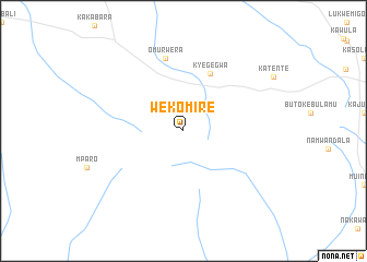 map of Wekomire