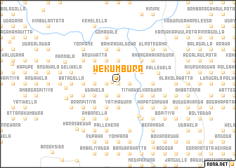 map of Wekumbura