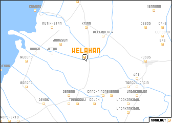 map of Welahan
