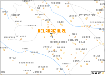 map of Wēlaka-i Zhūrū