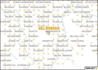 map of Welamboda