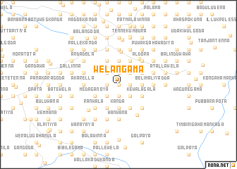 map of Welangama