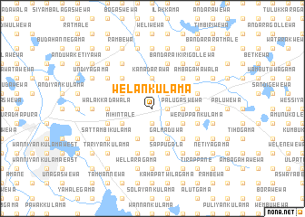 map of Welankulama