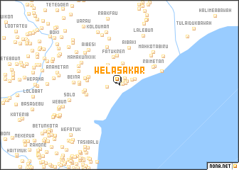 map of Welasakar