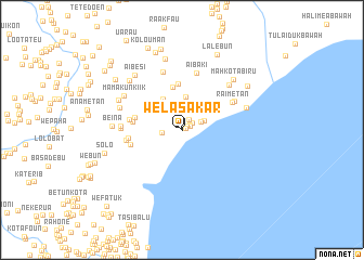 map of Welasakar