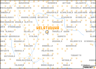 map of Welatuduwa