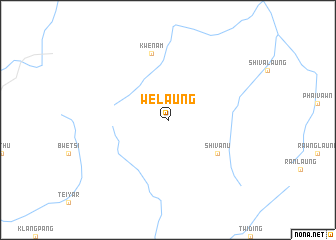 map of Welaung