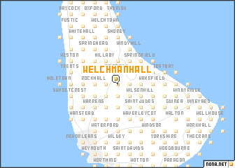 map of Welchman Hall