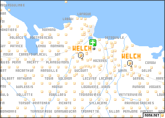 map of Welch