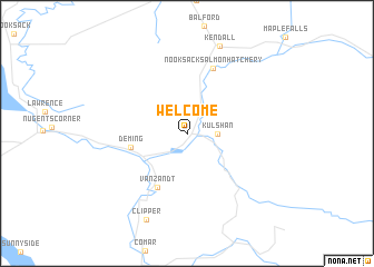 map of Welcome