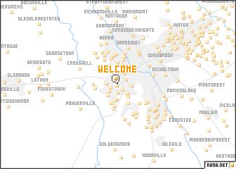 map of Welcome