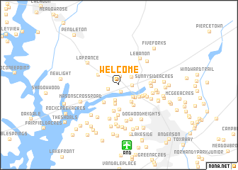 map of Welcome