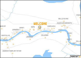 map of Welcome