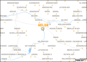 map of Welda