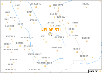 map of Welde Istī