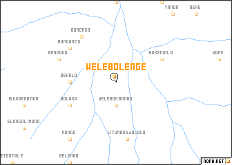 map of Wele-Bolenge