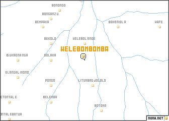 map of Wele-Bombomba