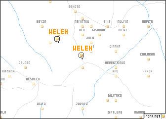 map of Weleh