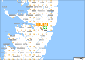 map of Welene