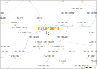 map of Wélengara
