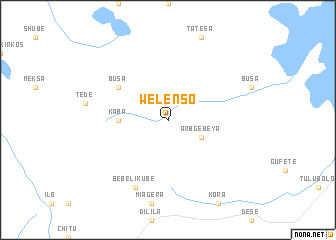 map of Welēnso