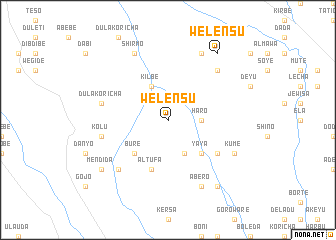 map of Welēnsu