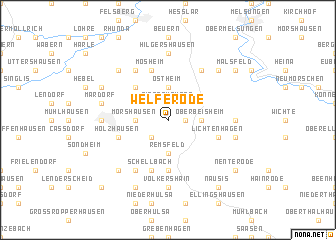 map of Welferode