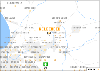 map of Welgemoed