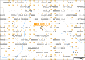 map of Welgolla