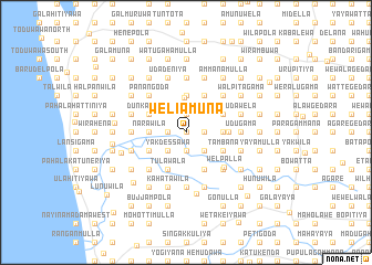 map of Weliamuna