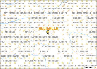 map of Weligalla